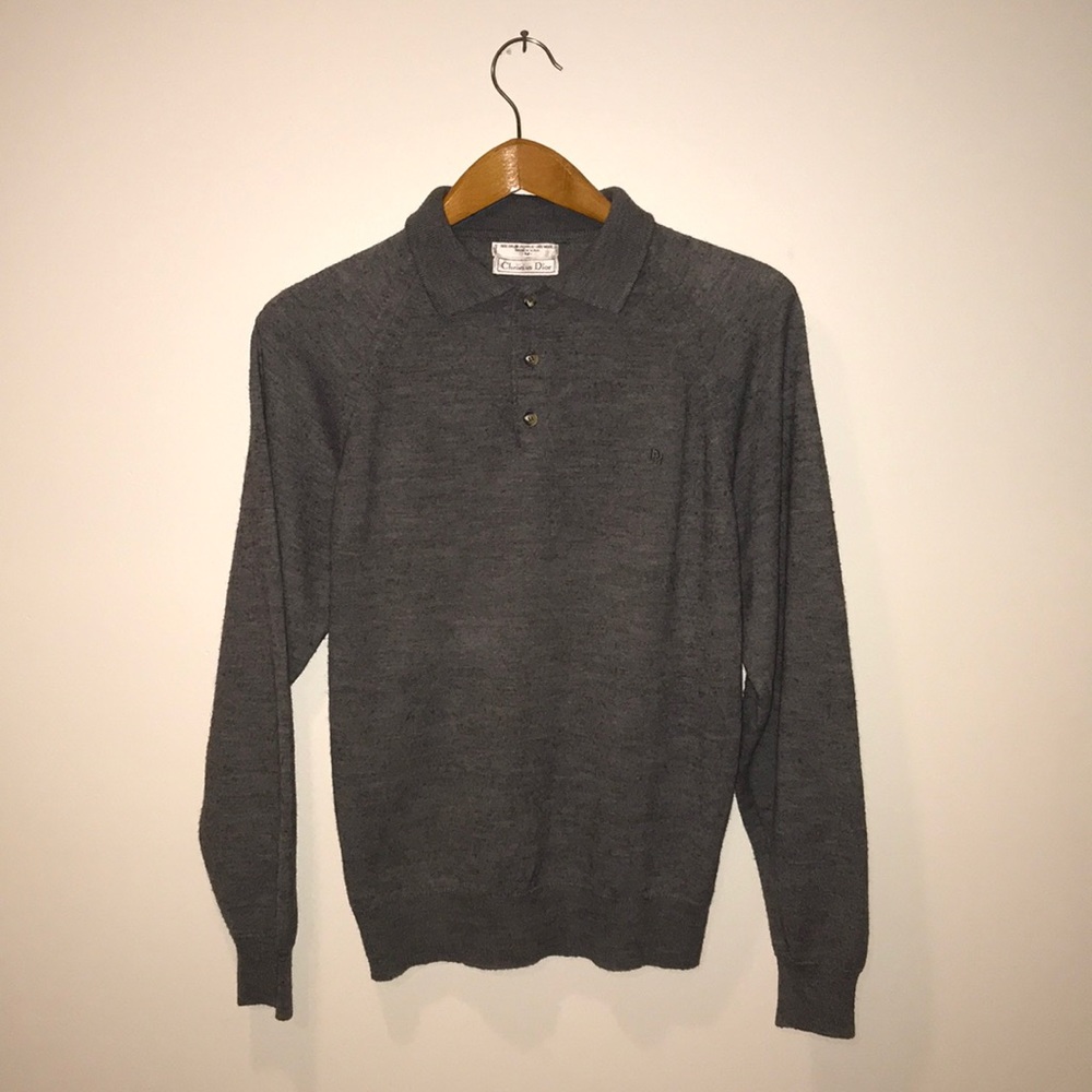 Christian Dior quarter button-up